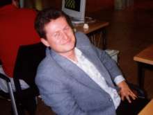 Christophe in Paderborn during the 9th WCCC 1999
