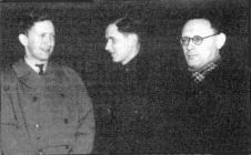 Historic figures V.Smyslov, P.Keres, M.Botvinnik
