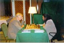 Lady vs Gentlemen - playing M.Chiburdanidze, Spain 1999