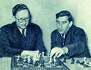 Analysis with his trainer Igor Bondarevsky.